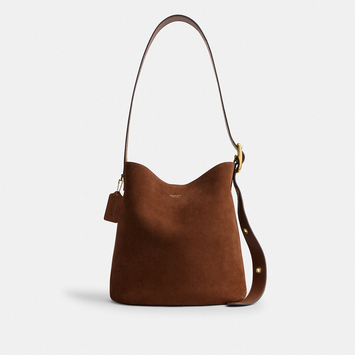Coach Bleecker Bucket Bag Brown