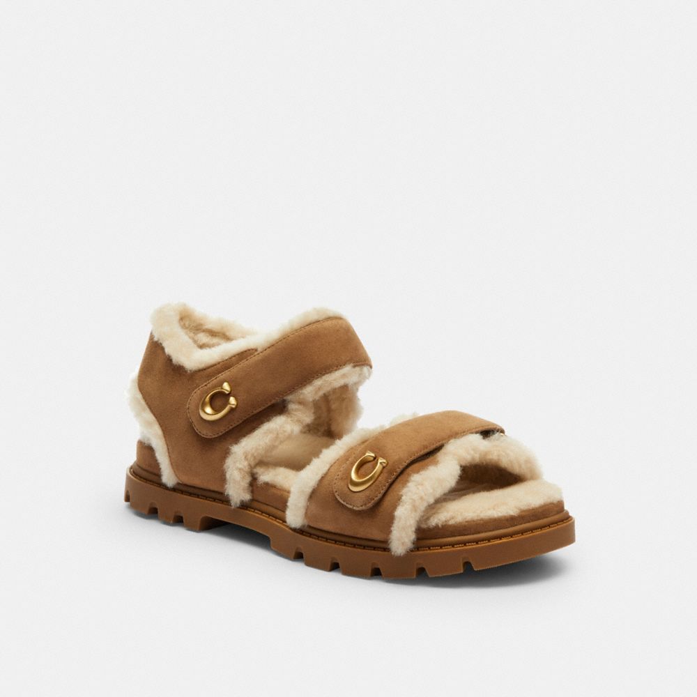 Women's Coach Brynn Sandal Coconut Natural