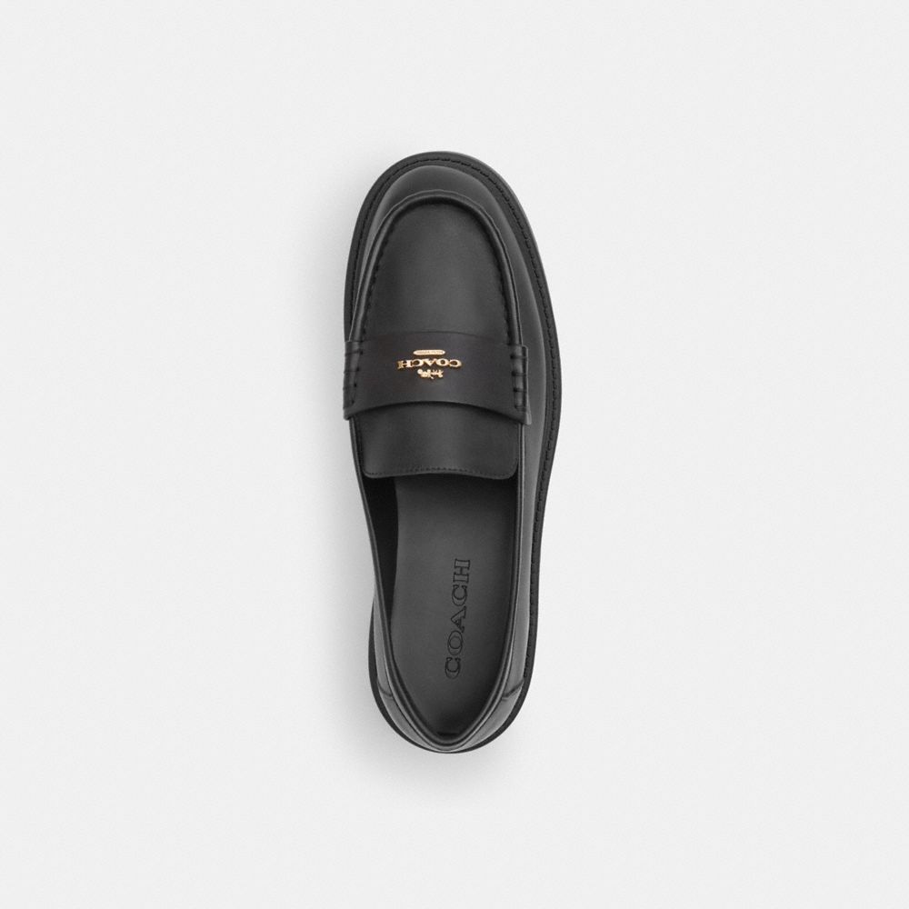 Women's Coach Lucy Loafer Black