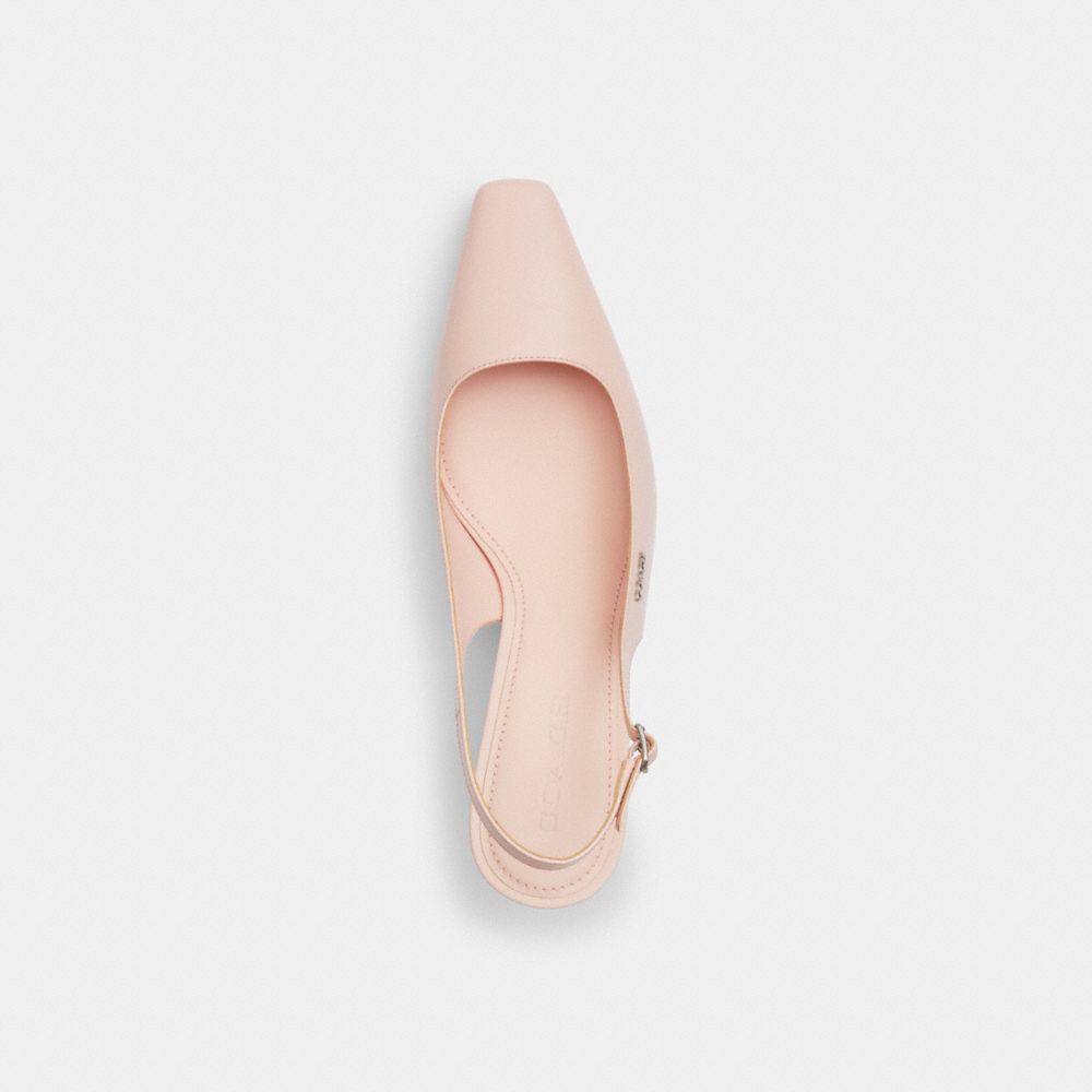 Women's Coach Slingback Heel Candy Pink