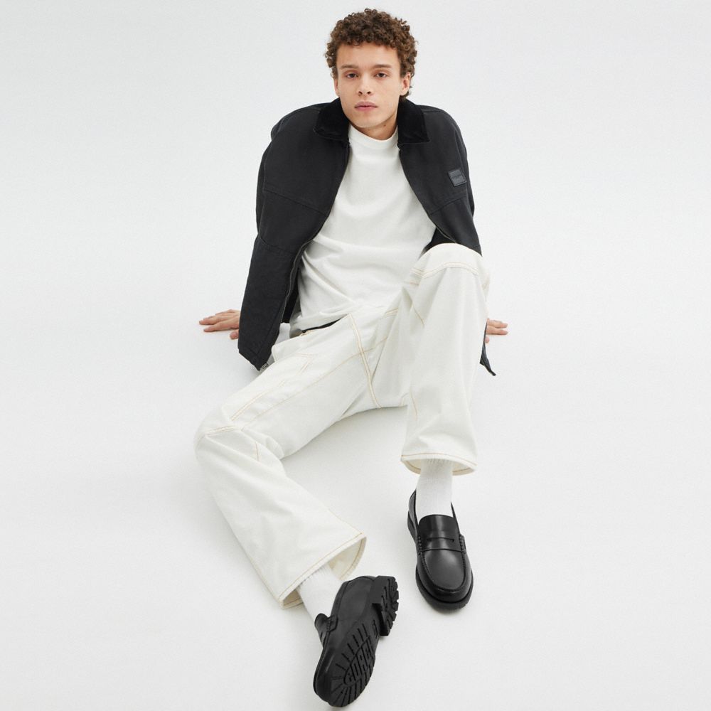 Men's Coach Reagan Loafer Black