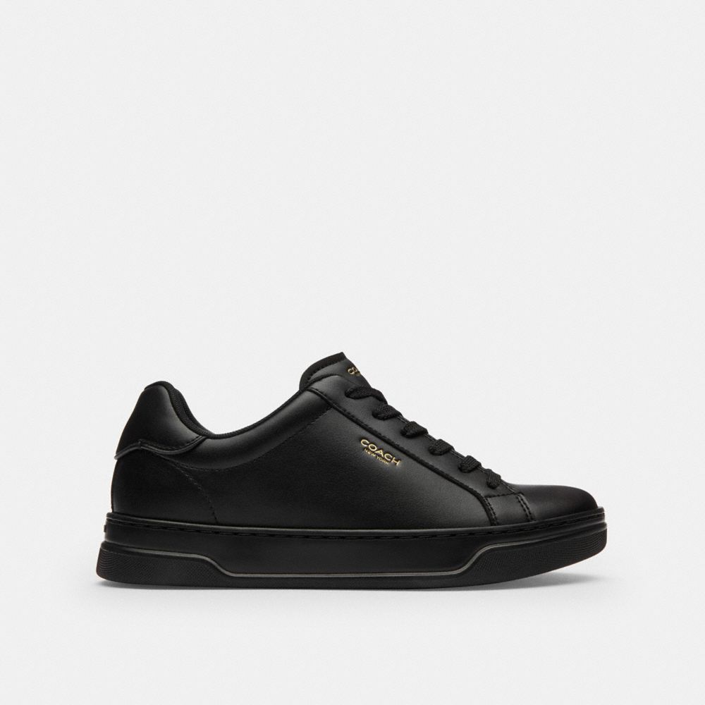 Women's Coach High Line Sneaker Black Black
