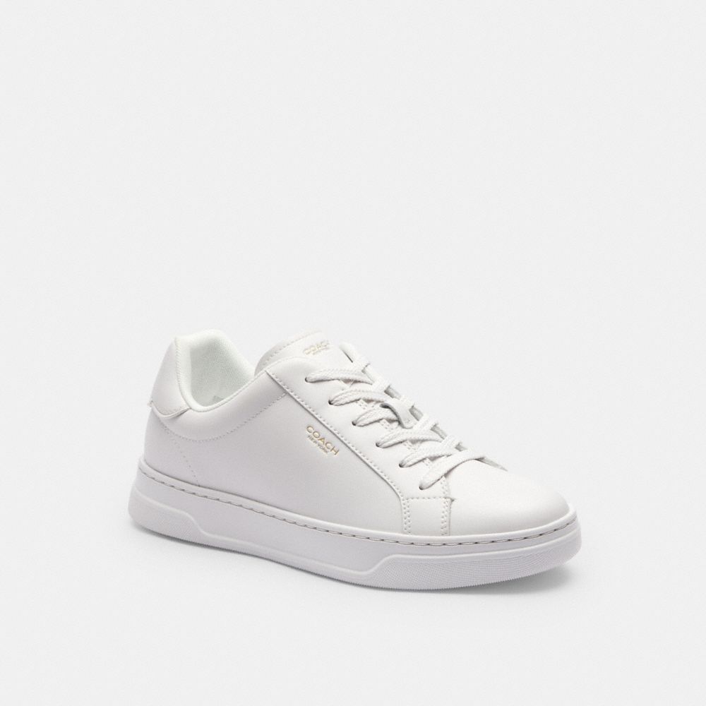 Women's Coach High Line Sneaker Optic White