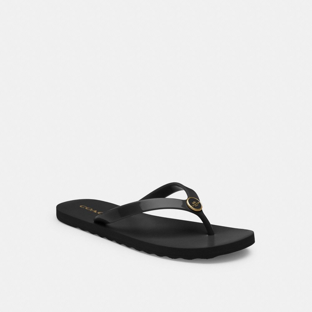 Women's Coach Zayn Flip Flop Black