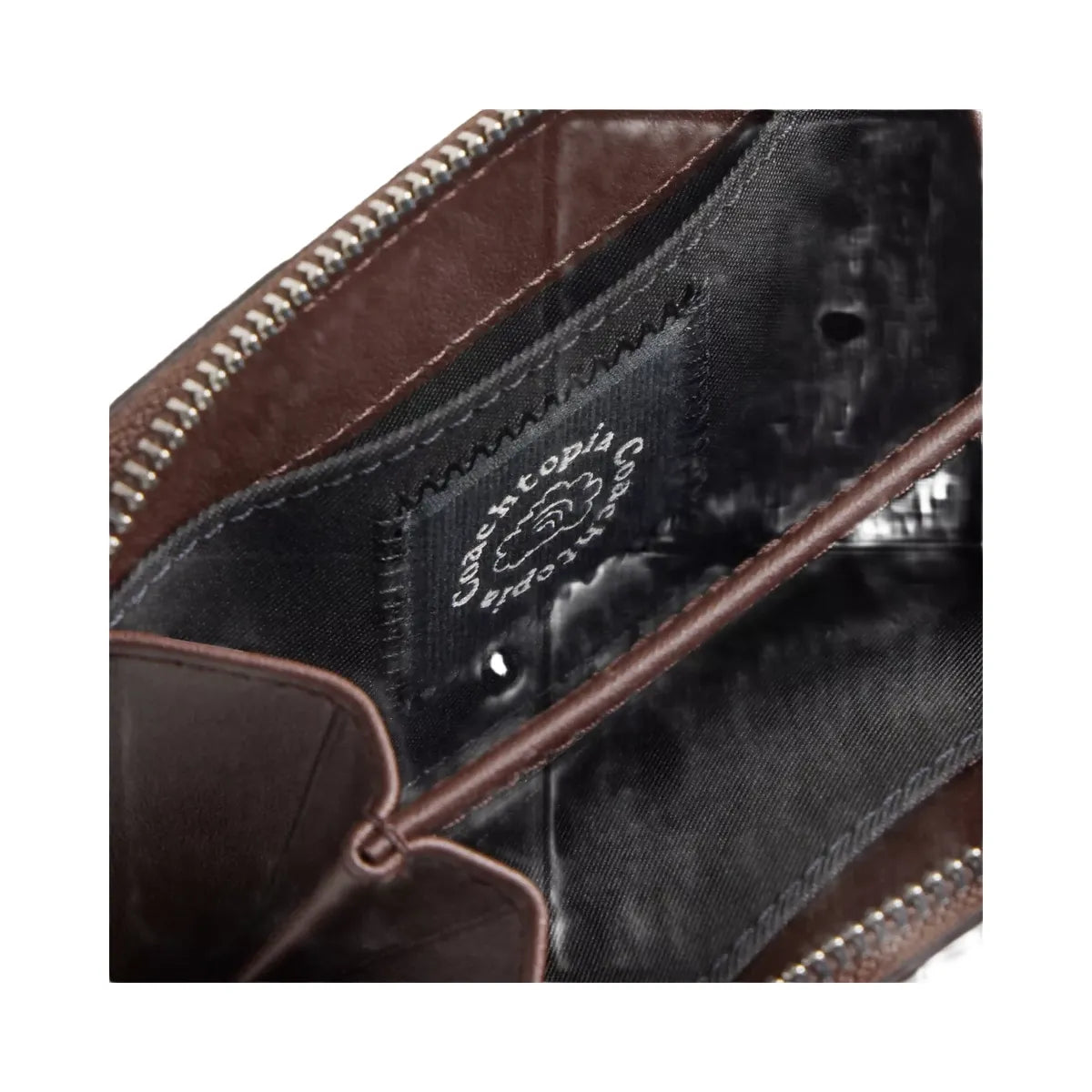 Coach Alter/Ego Zip Around Wallet in Maple 1