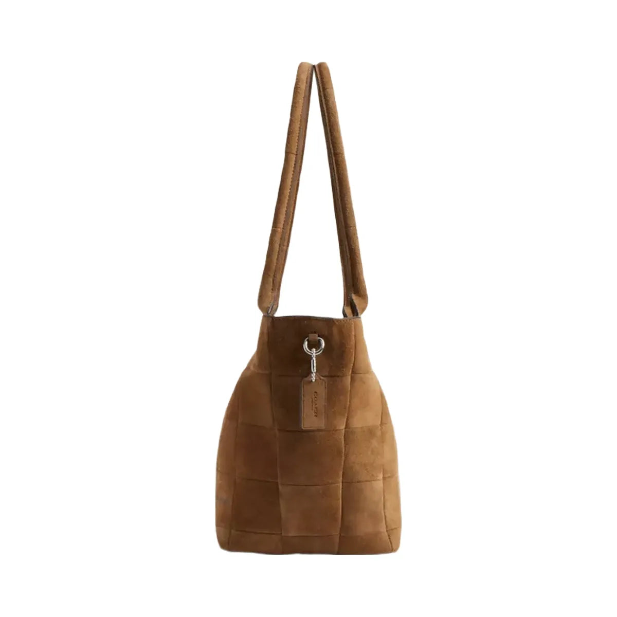 Coach Alter/Ego Large Tote Bag In Upcrafted Suede in Cedar Suede