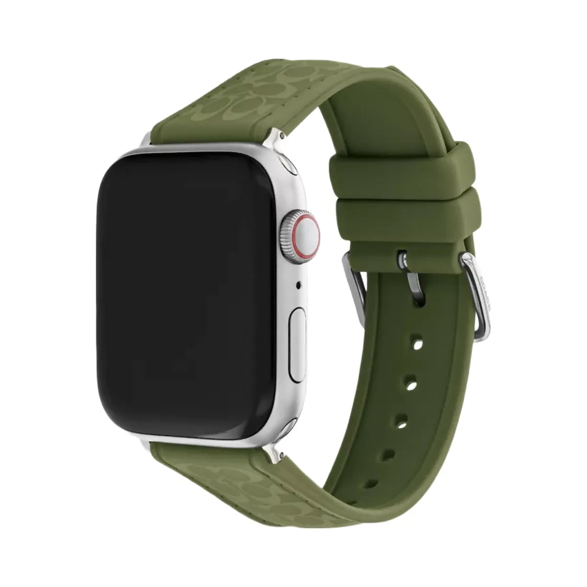 Coach Apple Watch® Strap Gift Set, 42 Mm, 44 Mm, 45 Mm And 46 Mm in Green Black