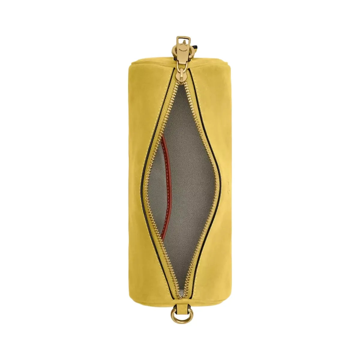 Coach Barrel Bag in Brass Light Citron