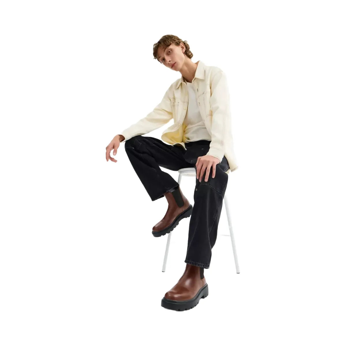 Coach Chelsea Boot in Vintage Brown Black