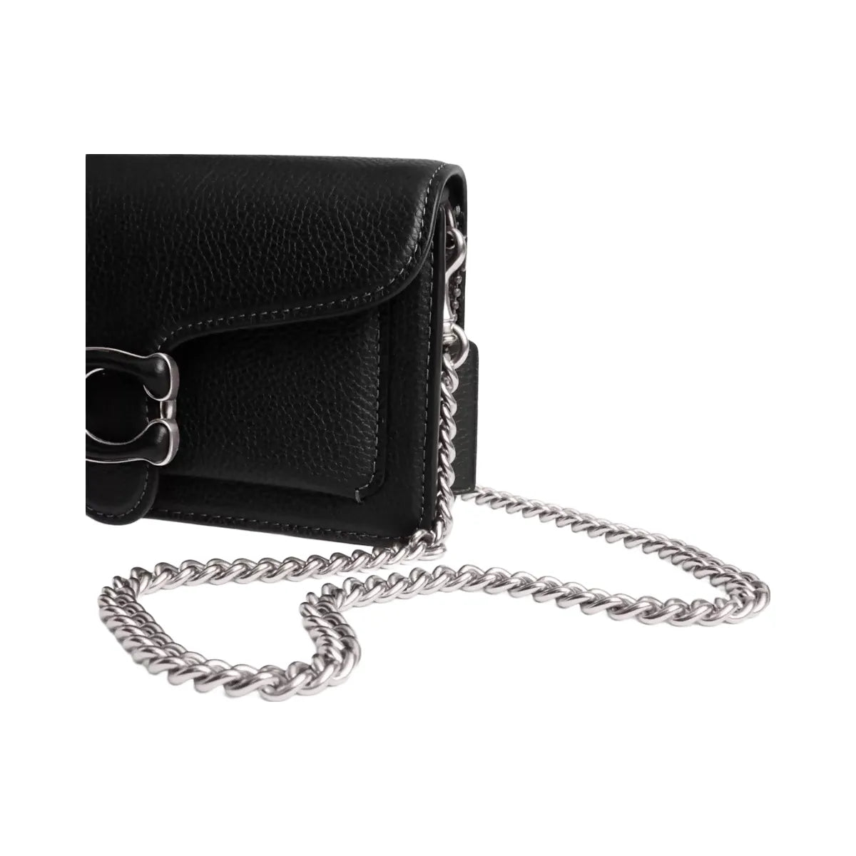 Coach Crossbody Chain Strap in Silver