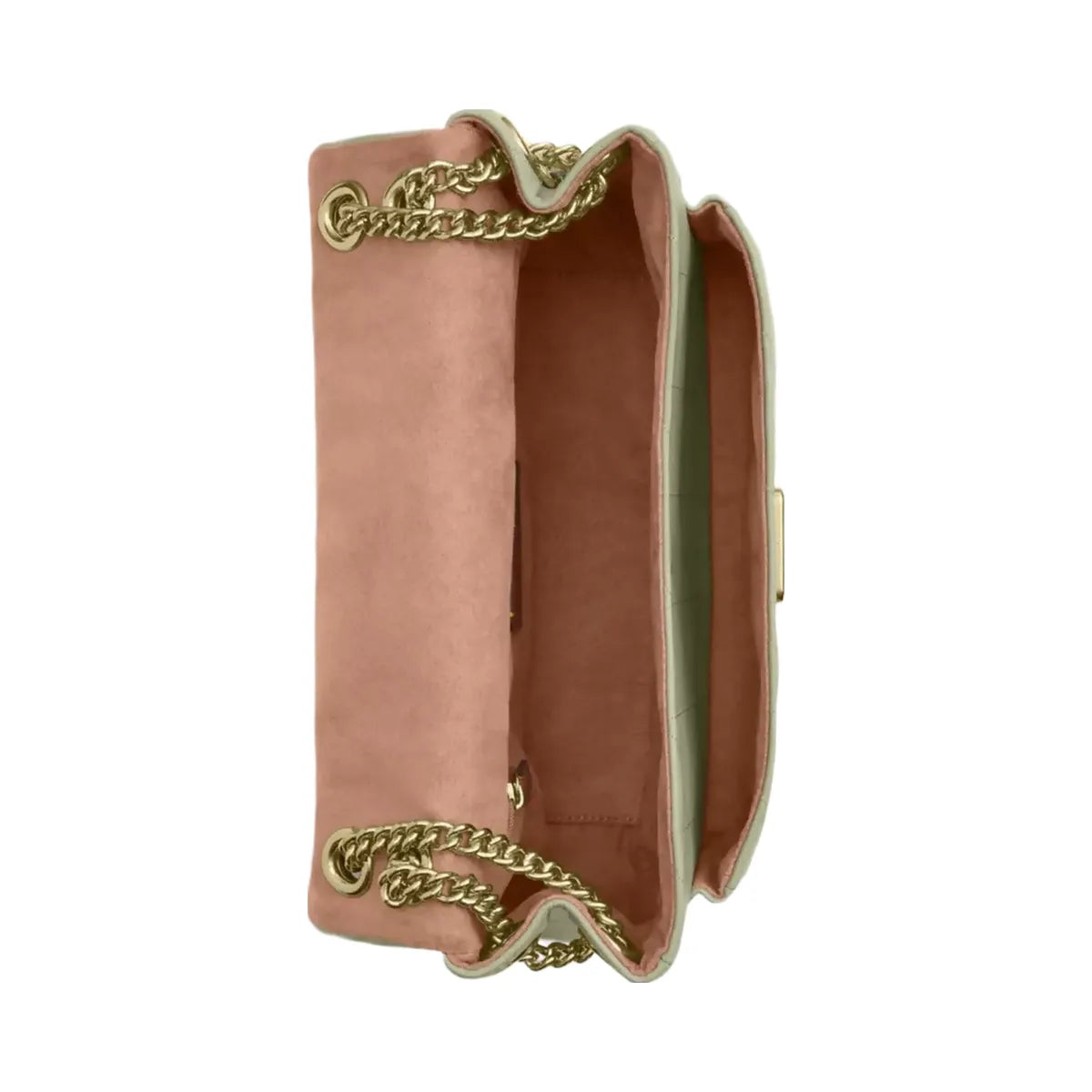 Coach Elodie Crossbody Bag With Quilting in Gold Pistachio