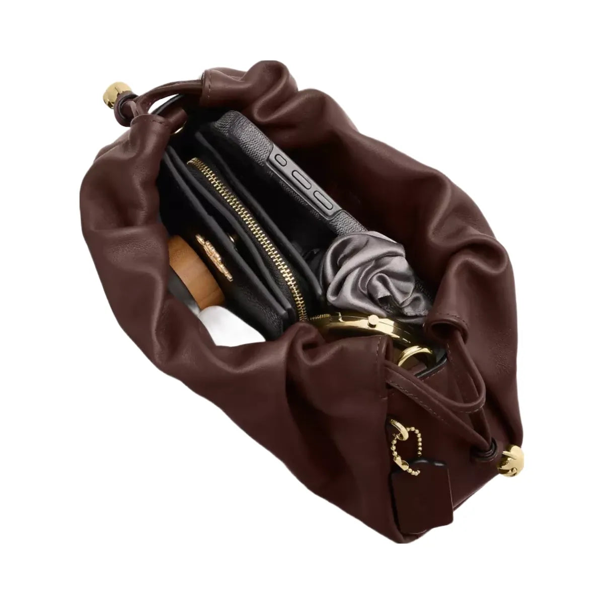 Coach Faye Shoulder Bag in Gold Maple
