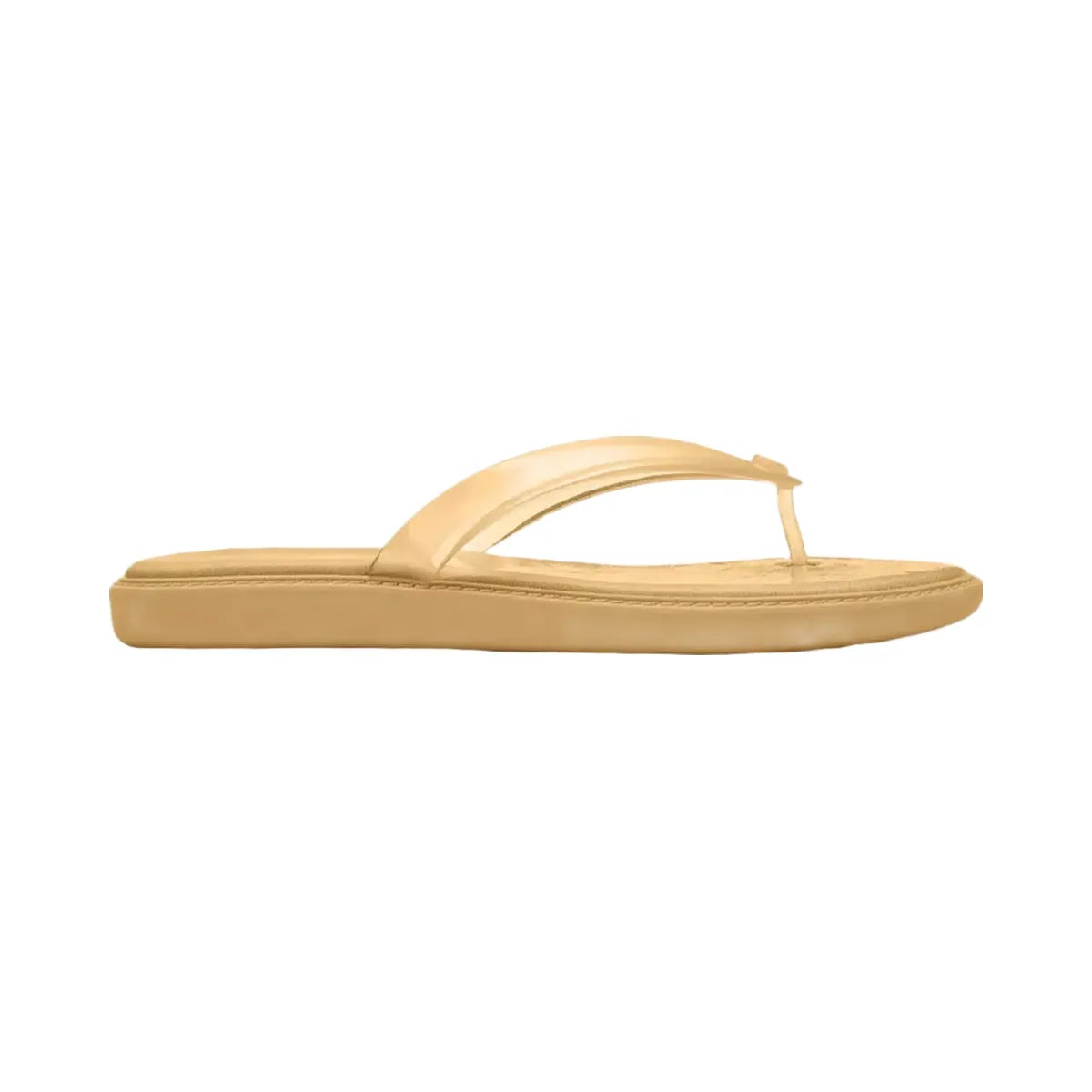 Coach Jelly Flip Flop In Signature in Vanilla