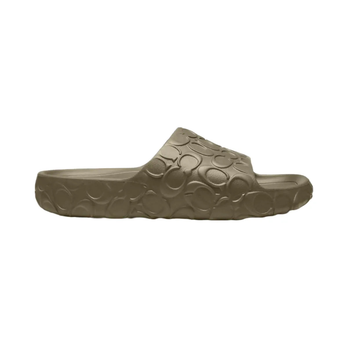 Coach Men's Bay Slide In Signature Army Green