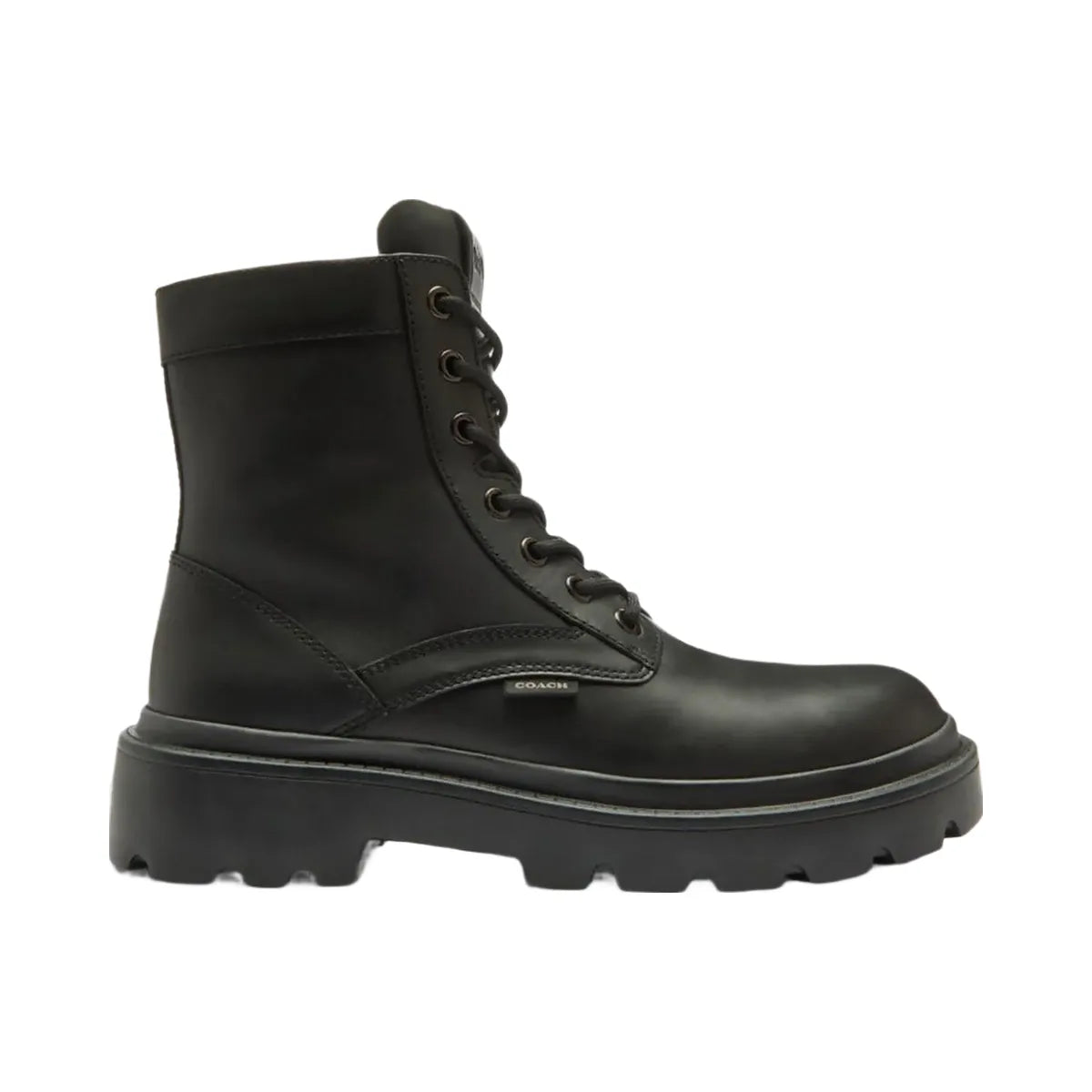 Coach Men's Combat Boot Black