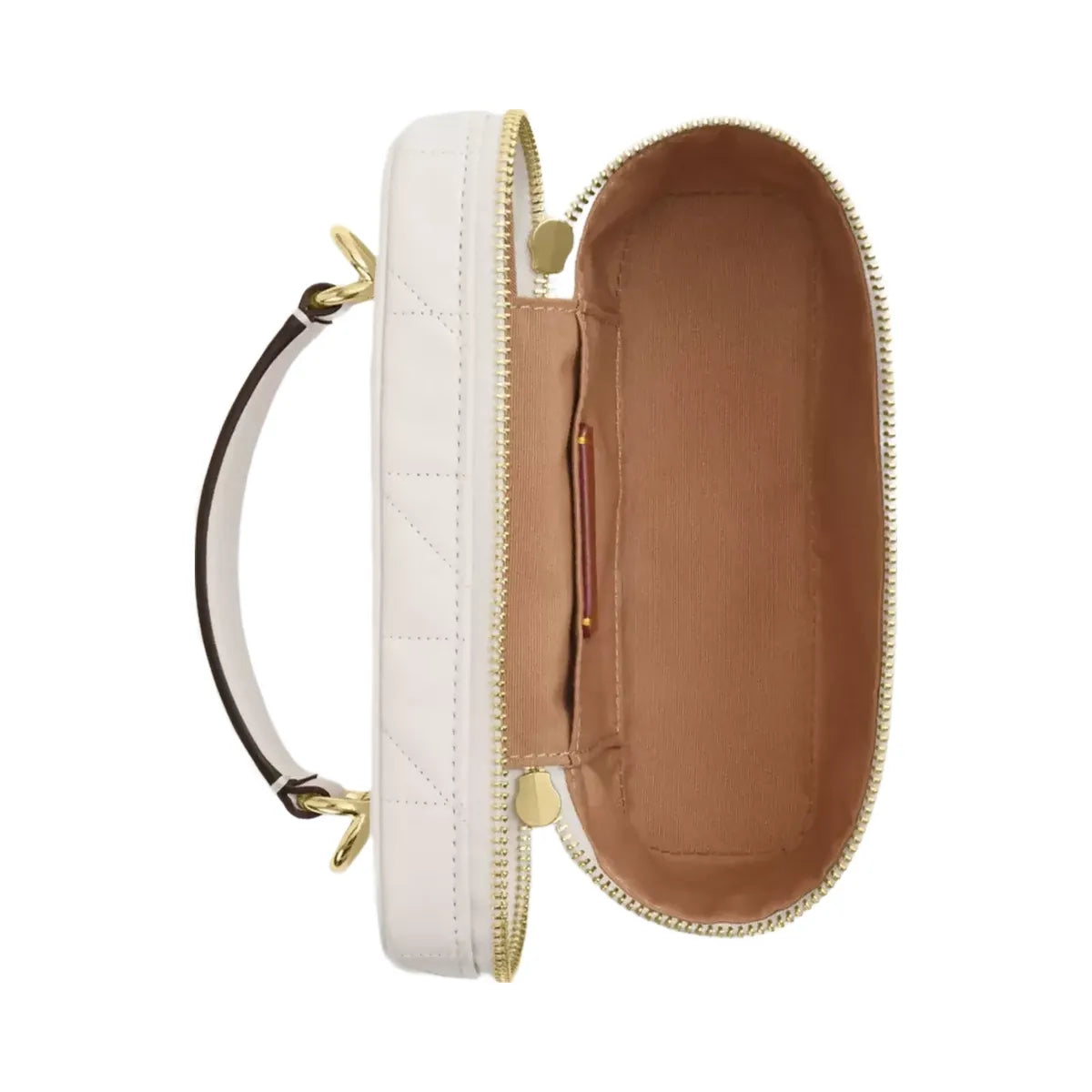 Coach Rainer Crossbody Bag 18 With Quilting in Gold Chalk
