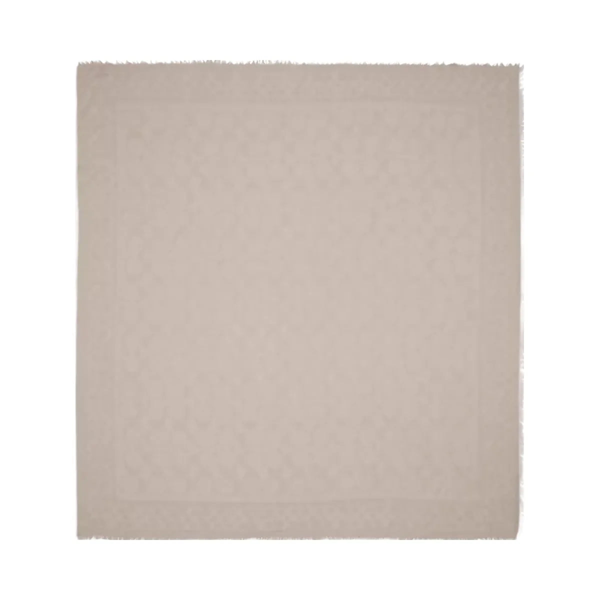 Coach Signature Oversized Square Scarf in Oatmeal