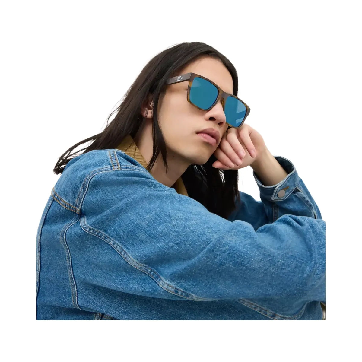 Coach Square Sunglasses in Tortoise