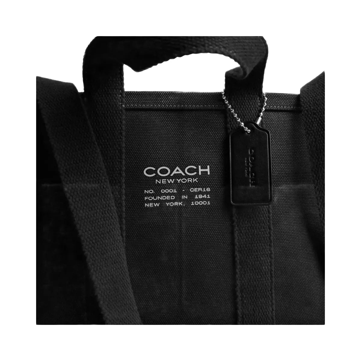 Coach Utility Tote 27 in Black