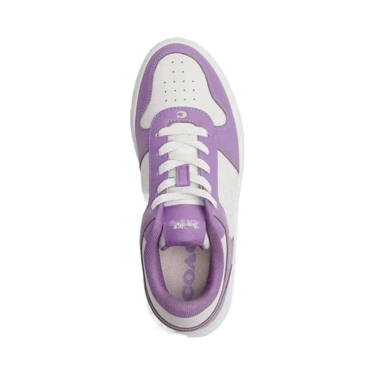Coach Women's Platform Sneaker Iris Optic White