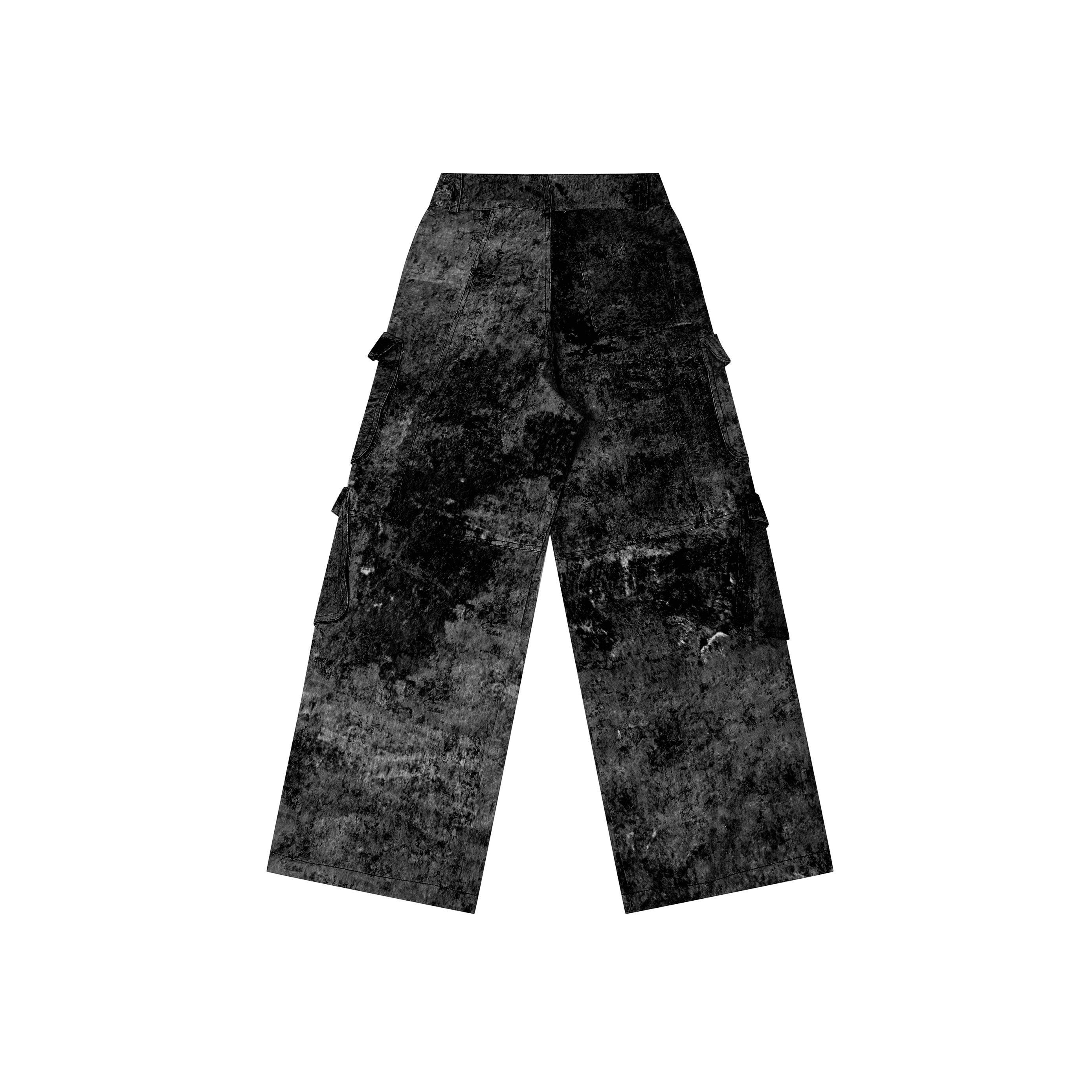 ODD AFFAIR COAL ASH CAMO CARGOS – view 2
