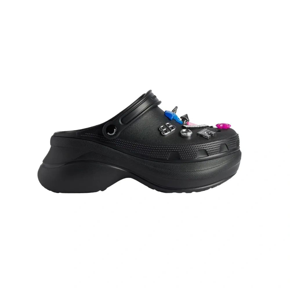 Crocs x Balenciaga Mule Jibbitz 'Black'