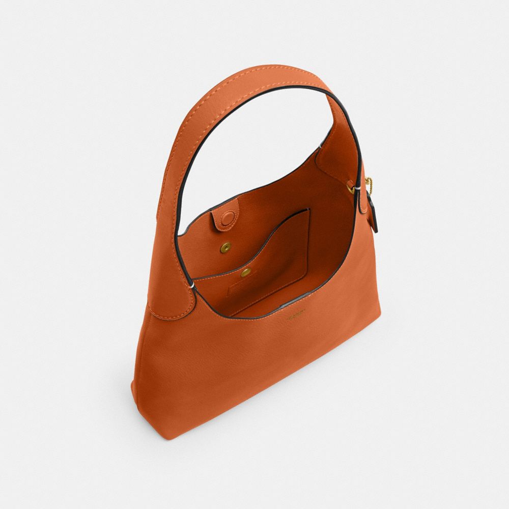 Coach Brooklyn Shoulder Bag 28 Brass Toffee