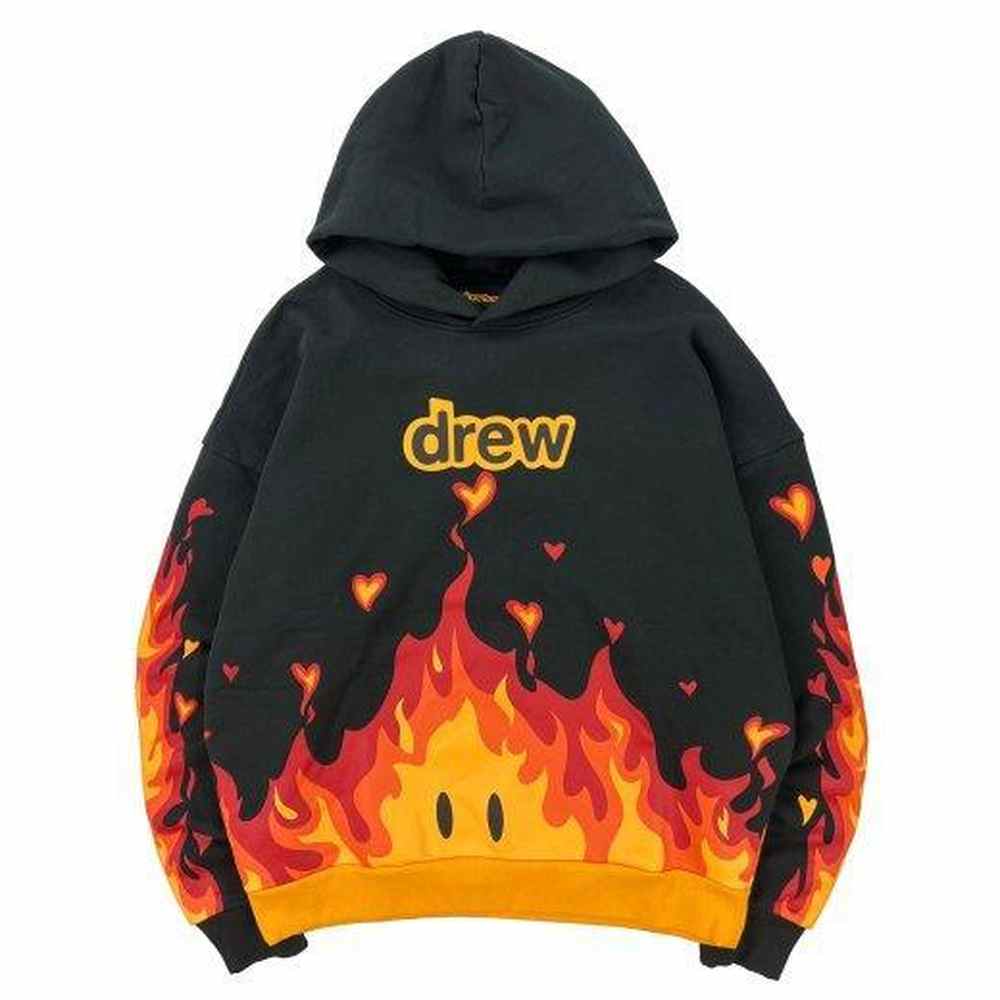 Drew House Mascot Pullover Hoodie "Fire" - Dawntown