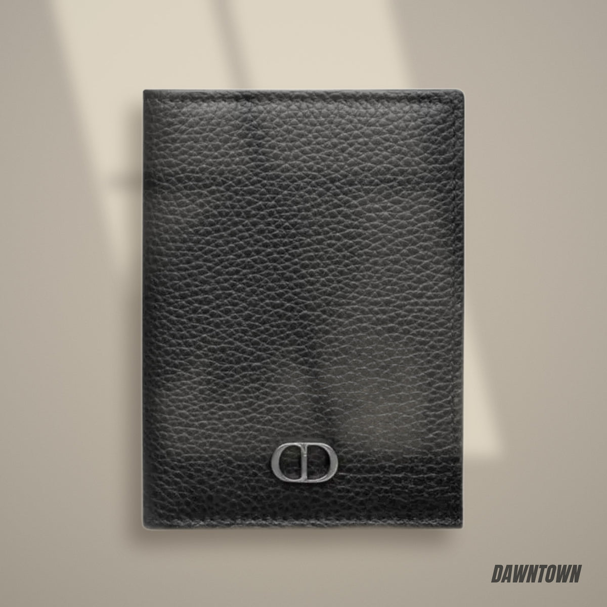 Lifestyle — Christian Dior Card Holder With CD Icon - Black