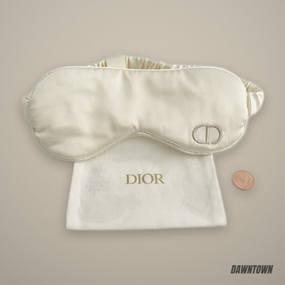 Dior Beauty Silky Sleeping Eye Mask Eye Accessory With Dior Drawstring Pouch