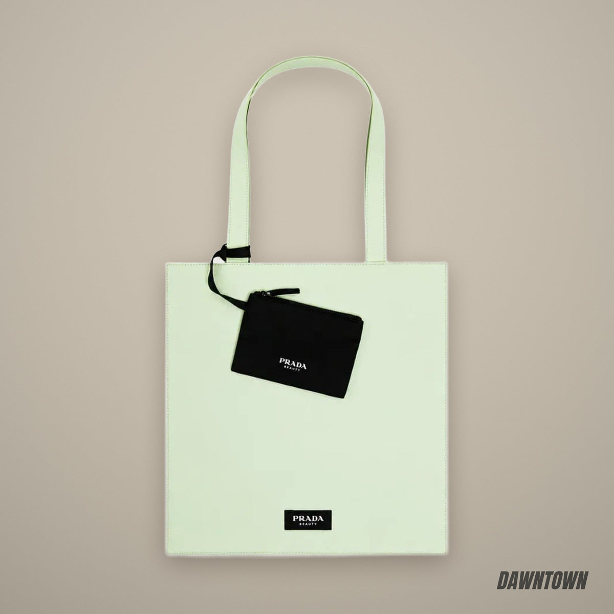 Prada Beauty Reversible Tote Bag - Black & Green