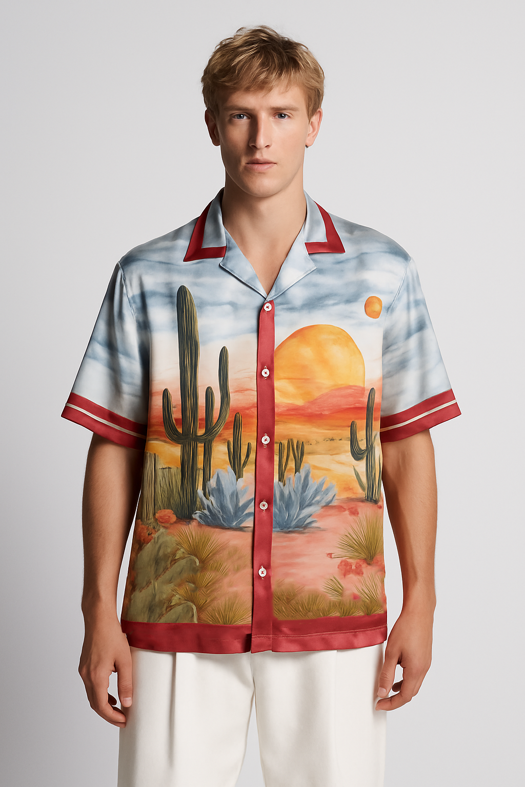I'MHERE Desert Safari | Half Sleeve Shirt – view 12