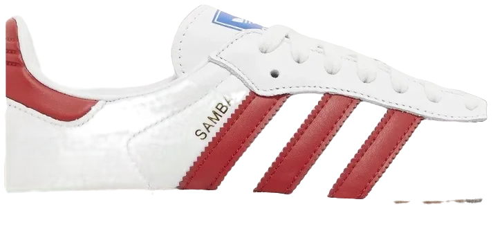 Adidas Samba OG 'White Scarlet'