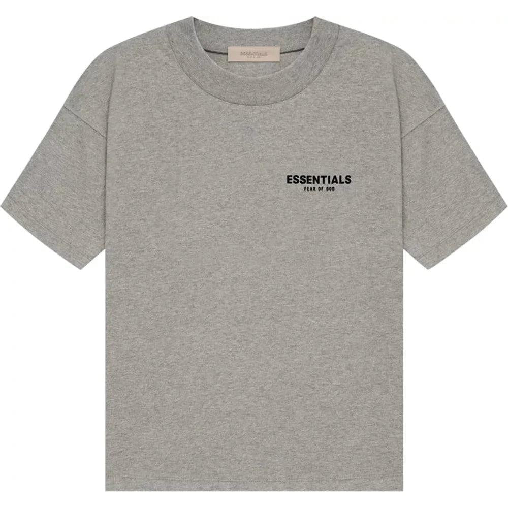 Fear of God Essentials Boxy ‘Oatmeal’ Logo T-Shirt hotsell