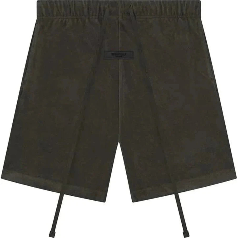 ESSENTIALS SHORTS "OFF BLACK" - Dawntown