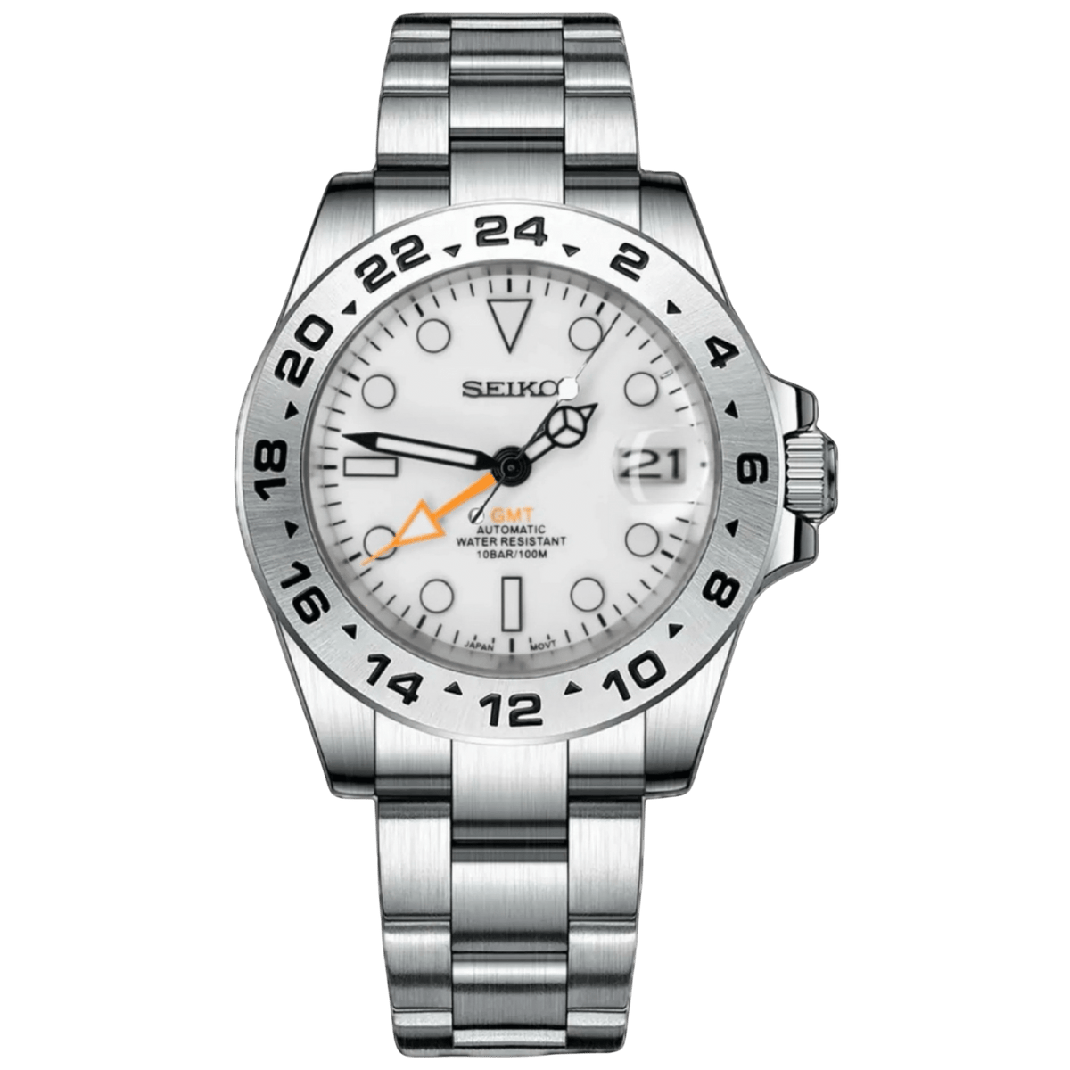 Seiko Mod Explorer White