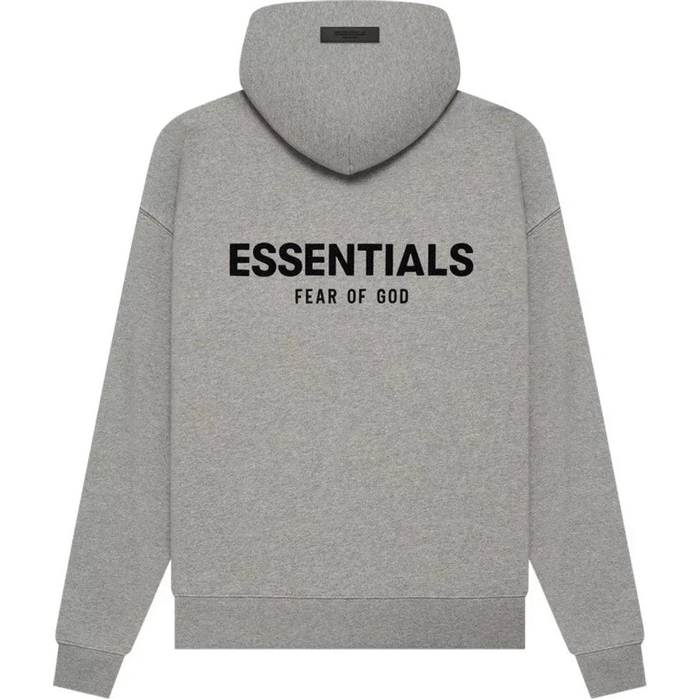 FEAR OF GOD ESSENTIALS HOODIE "DARK OATMEAL" - Dawntown