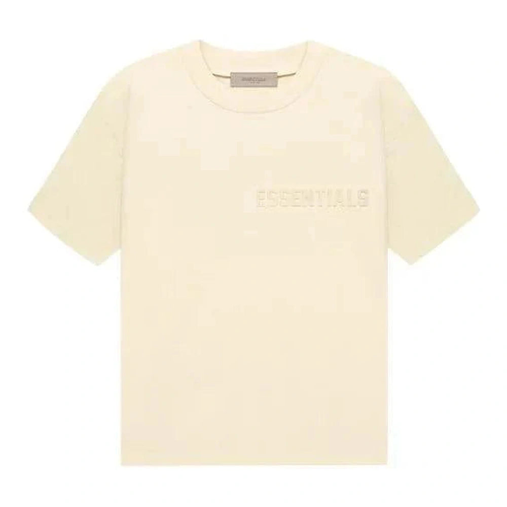 Fear of God Essentials Short-Sleeve Tee "Eggshell" - Dawntown