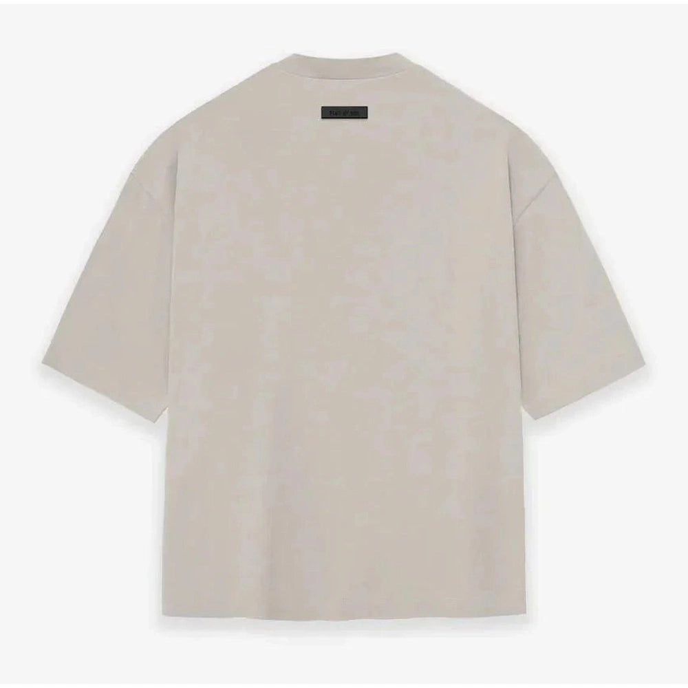FEAR OF GOD ESSENTIALS SHORT-SLEEVE TEE Fall Edition "Silver Cloud" - Dawntown