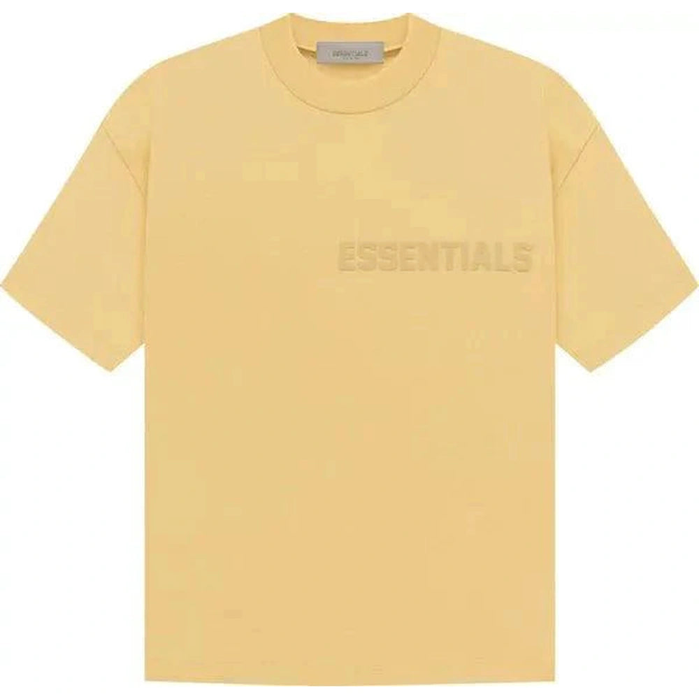 Fear of God Essentials Short-Sleeve Tee "Light Tuscan" - Dawntown