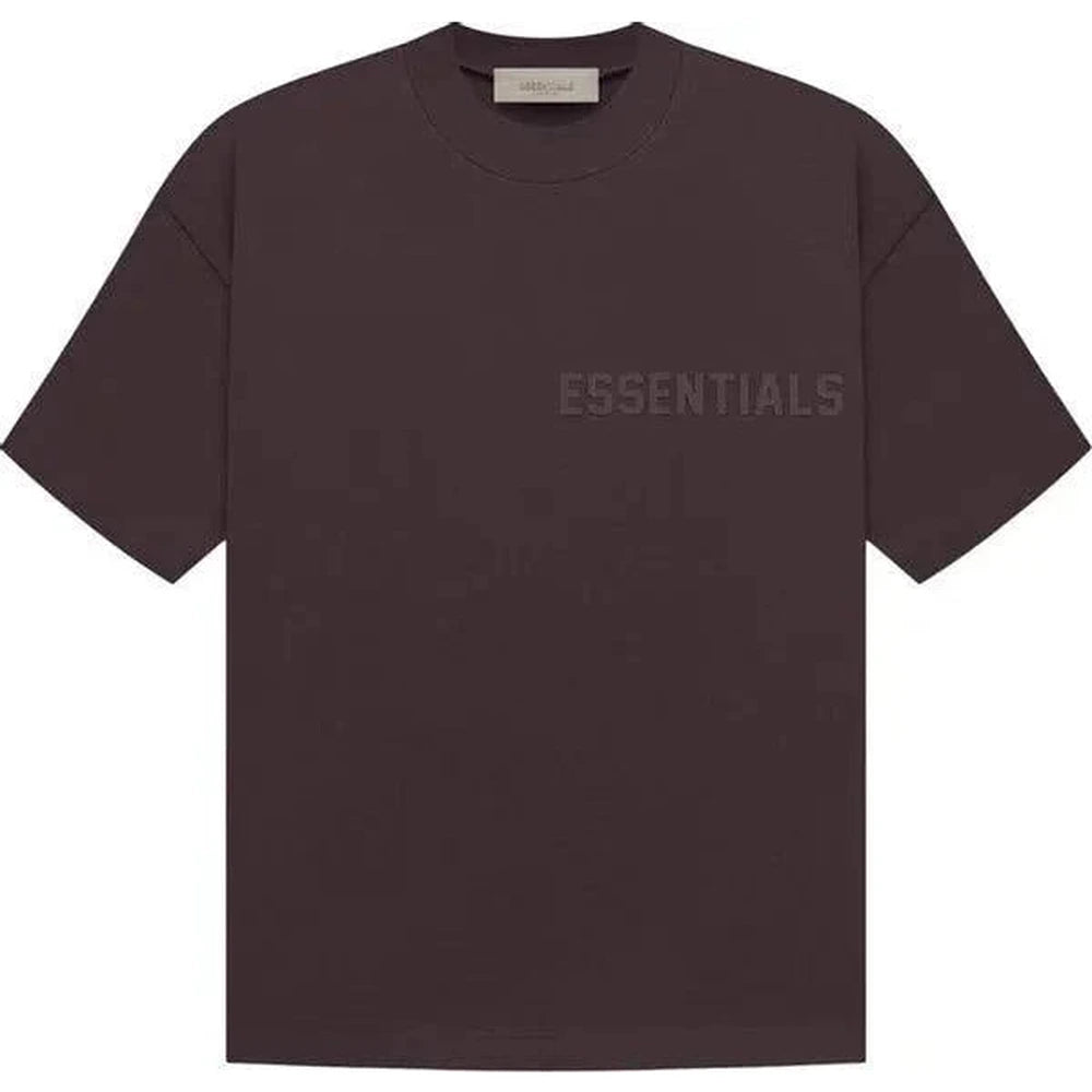 Fear of God Essentials Short-Sleeve Tee "Plum" - Dawntown