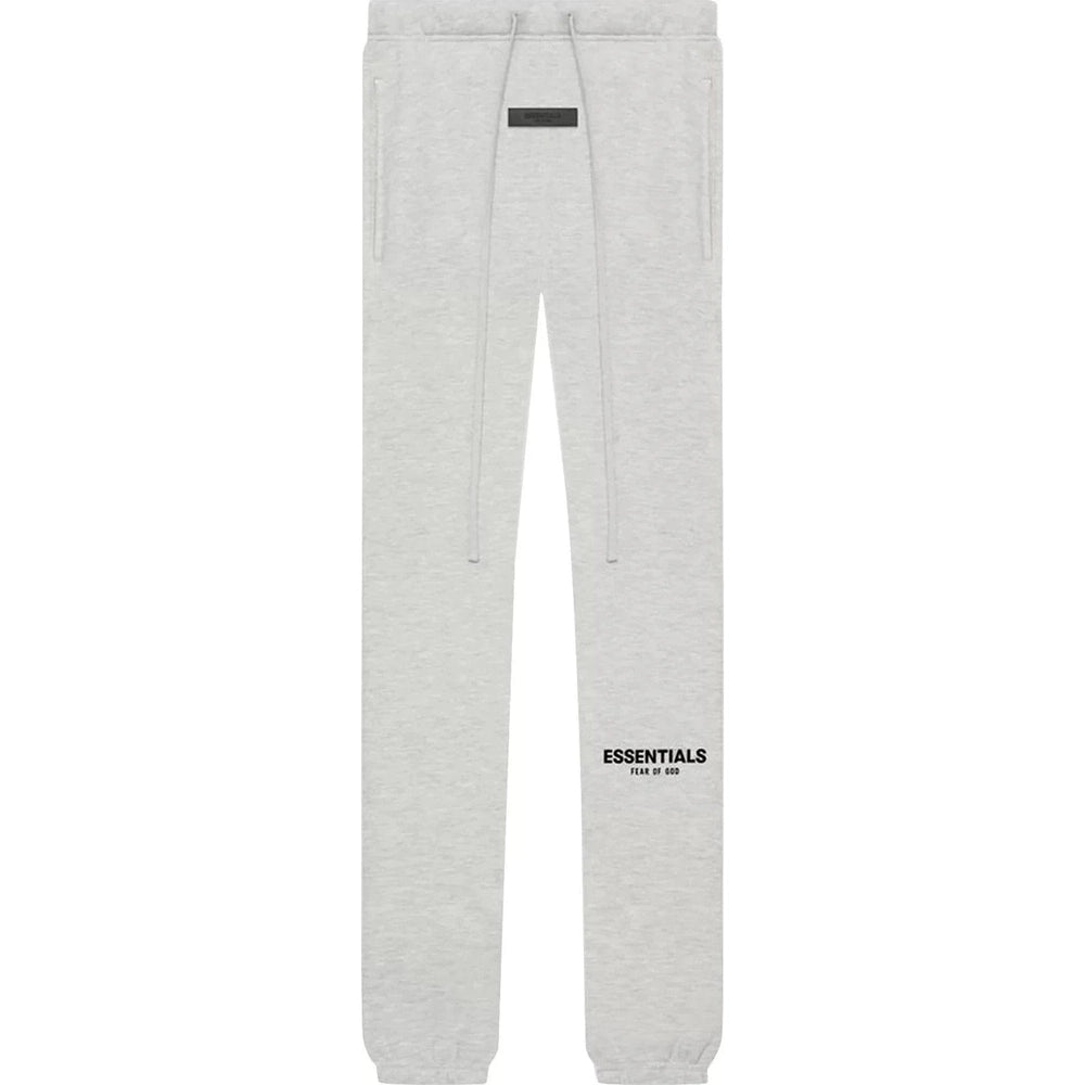 Fear of god essentials sweatpants oatmeal heather sale