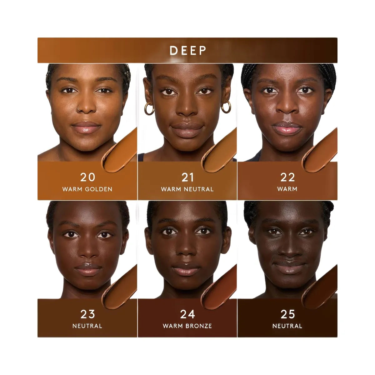 Fenty Beauty Eaze Drop Blur + Smooth Tint Stick '24 Deep with warm bronze undertones'