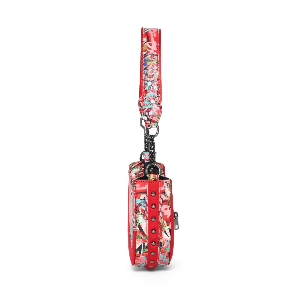 Graffld Street Half - Moon Bag - Fetti