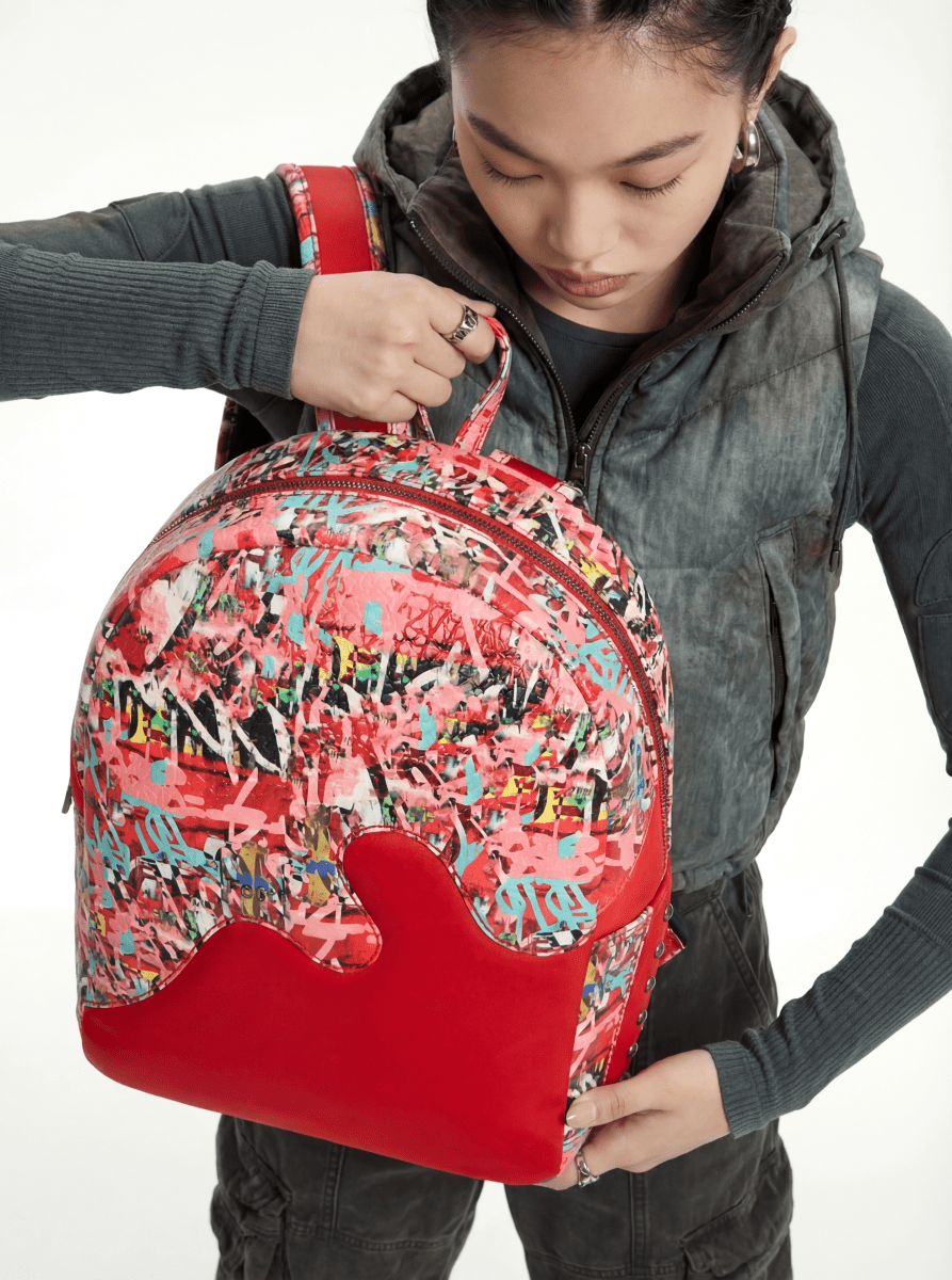 Graffld Street Women's Knapsack - Fetti