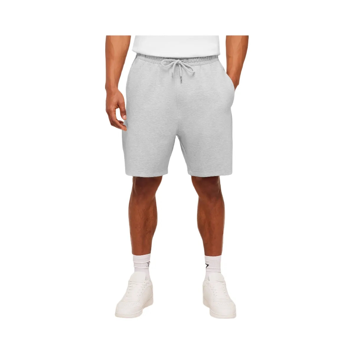 Gymshark Evolve Lightweight Shorts "Bros Soft Grey Marl"