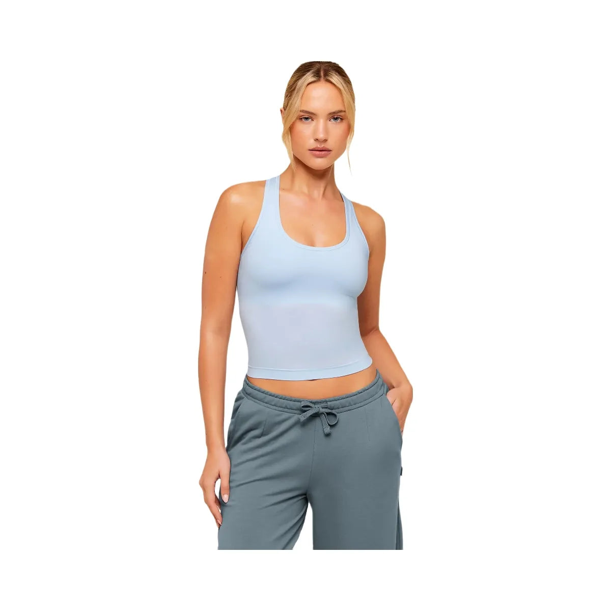 Gymshark FeatherForm Tank "Chilled Blue"