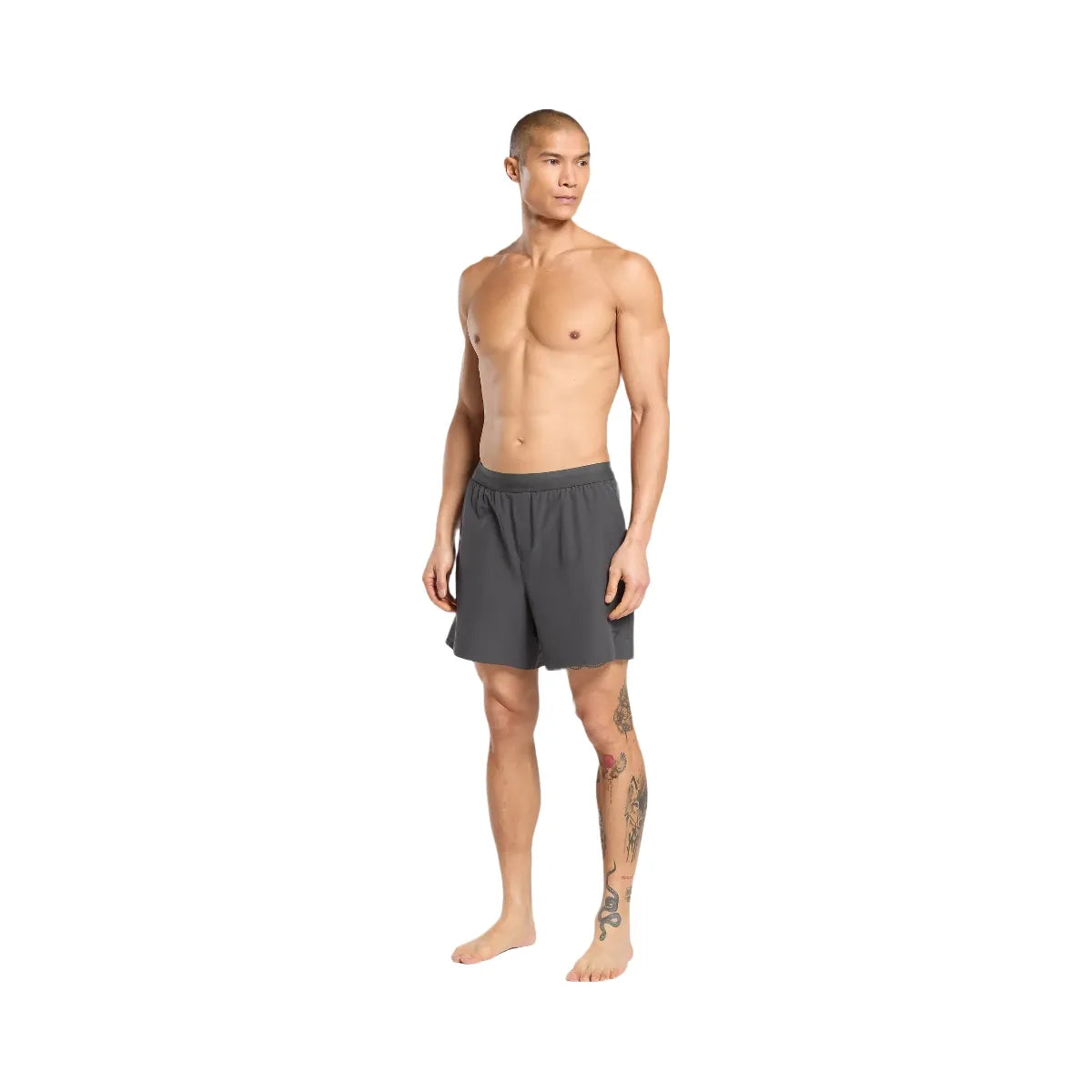 Gymshark Land to Water 6" Shorts "Asphalt Grey"