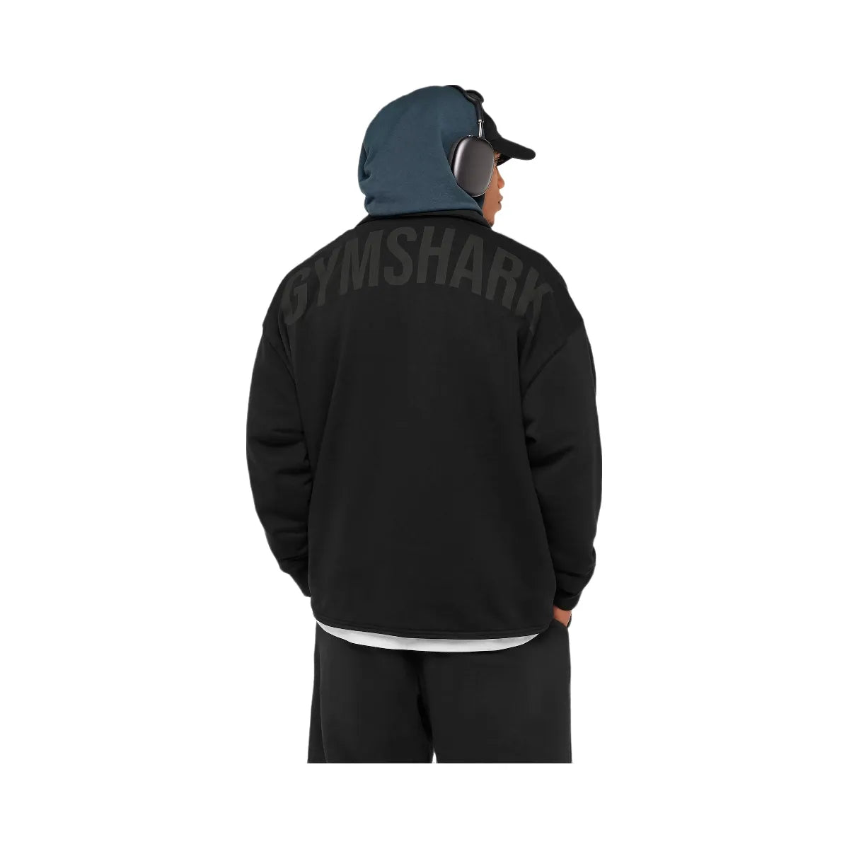 Gymshark Power Coach Jacket "GS Black GS Asphalt Grey"