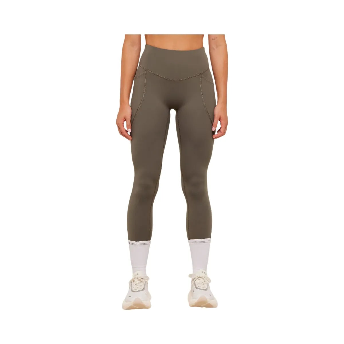 Gymshark Running Pocket Leggings "Camo Brown"